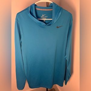 Blue Nike Dry-Fit Hoodie